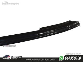 AÑADIDO DE DIFUSOR RENAULT LAGUNA COUPE 2008-2015 NEGRO BRILLO
