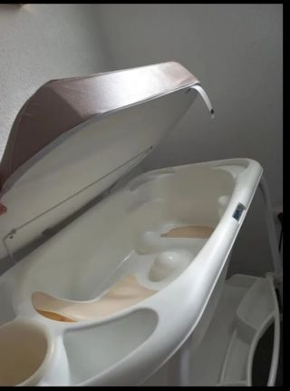 Bañera-cambiador bebé CAM con ruedas