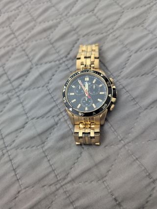 Reloj Lotus dorado - Cronógrafo