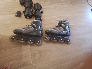 Patines Rollerblade talla 43 + protecciones
