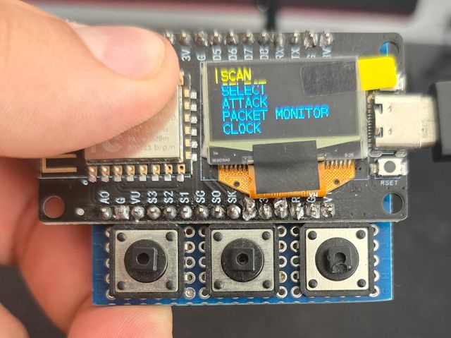 Desautenticador WiFi - Analizador de paquetes