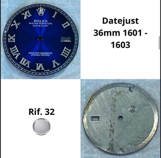 Quadrante Rolex Datejust 36mm 1601-1603