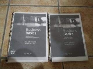Libro + cuadernillo de ingles Business basics