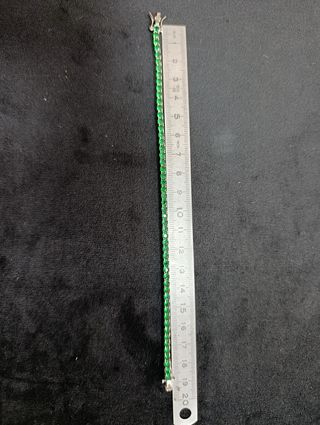 Bracciale tennis Les Folies verde