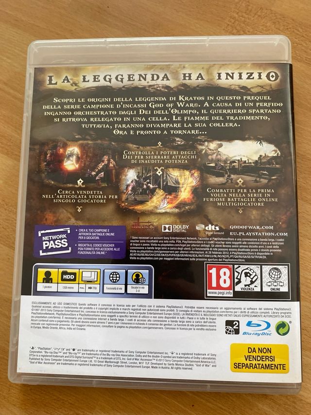 God of War Ascension - PS3