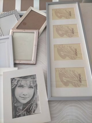 Amplia variedad de marcos