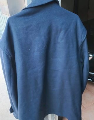 Abrigo lana azul XXL - Loden España