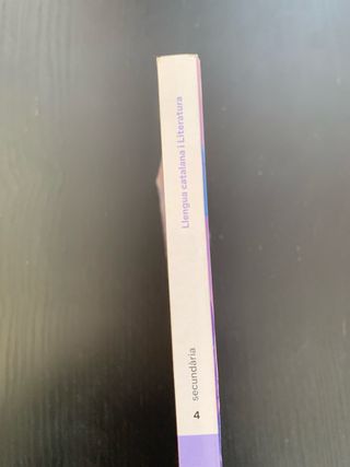 Llengua Catalana i Literatura. 4 Secundaria. 