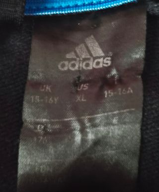 Chaqueta Adidas Vintage Negro-Azul