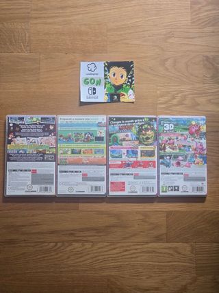 Pack 4 Juegos Nintendo Switch