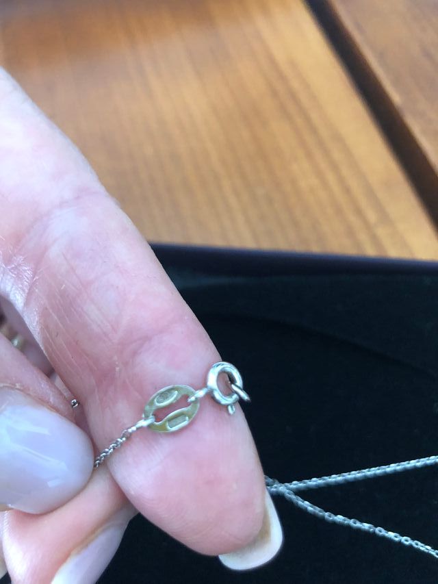 ciondolo chiama angeli in argento