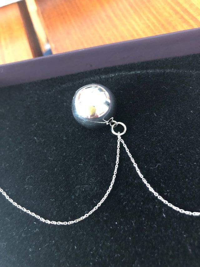 ciondolo chiama angeli in argento