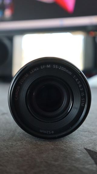 Objetivo Canon EF-M 55-200mm STM