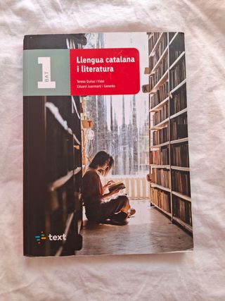 Libro catalán 1ºbtx