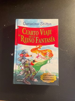 PACK 4 libros de Geronimo Stilton 