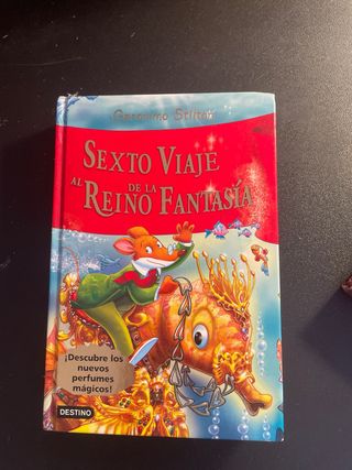 PACK 4 libros de Geronimo Stilton 