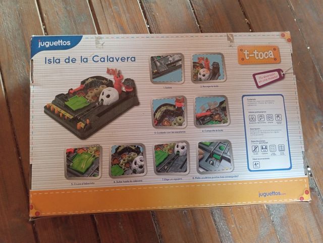 Isla de la Calavera - Juego t-toca