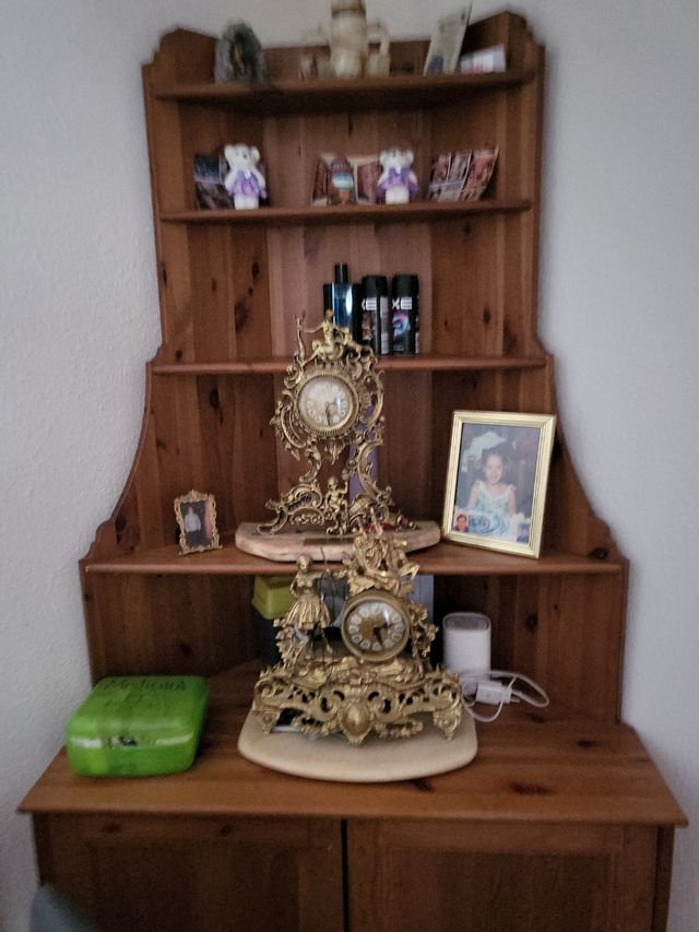 Armario esquinero madera maciza