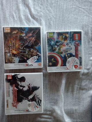 3 juegos Nintendo 3DS: ¡acción asegurada!