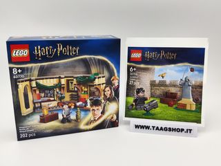 LEGO 40770 Hogwarts Sala Necessità + Lego 30706