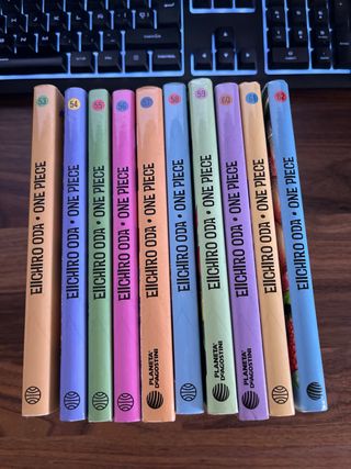 LOTE One Piece Manga n° 53-62