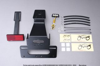 Porta-matrícula AVDB KAWASAKI VERSYS 650 2015 2024