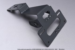 Porta-matrícula AVDB KAWASAKI VERSYS 650 2015 2024