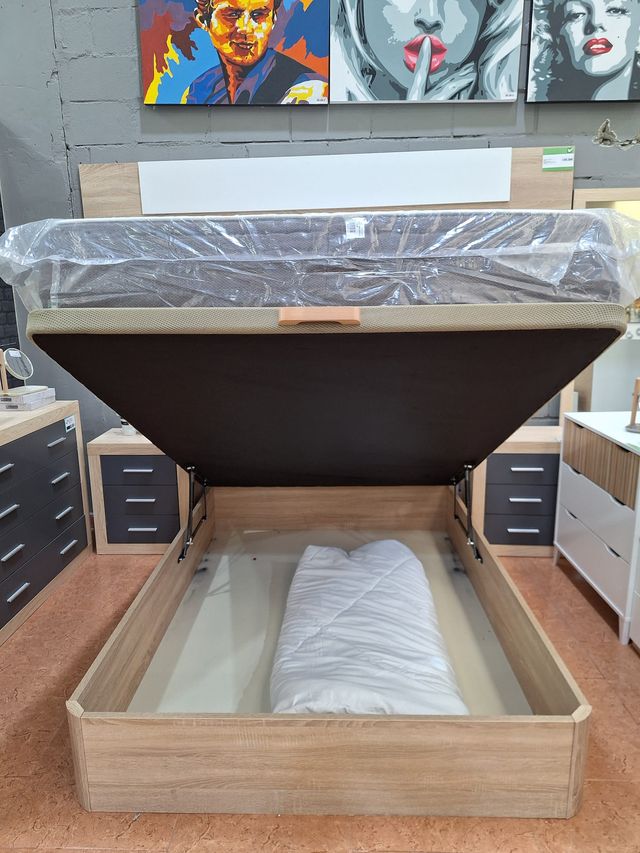 Canapé abatible 135x190 cm