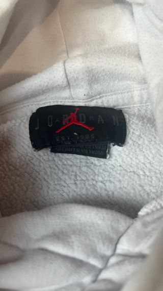 Sudadera Jordan blanca