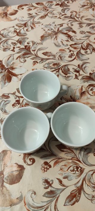 3 Tazzine Cappuccino Moak Porcellana