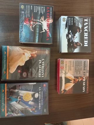 Rossini: Opere in CD/DVD registrazioni anno 2000