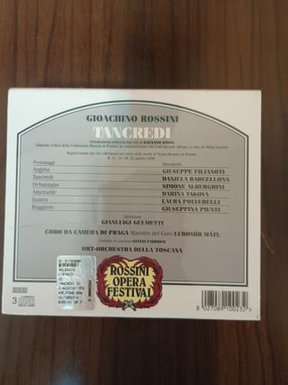 Rossini: Opere in CD/DVD registrazioni anno 2000