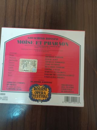 Rossini: Opere in CD/DVD registrazioni anno 2000