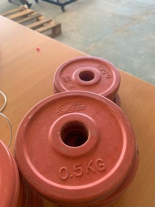 Discos peso Body Pump 0.5kg