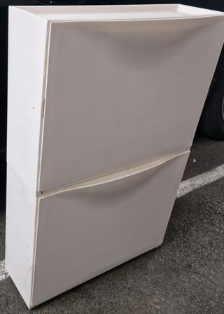 Zapatero Ikea blanco - 2 cajones
