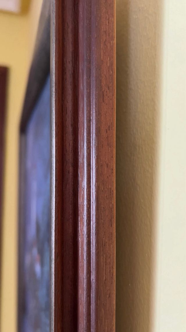 Cuadro grande con marco madera. ¡LIQUIDACIÓN!