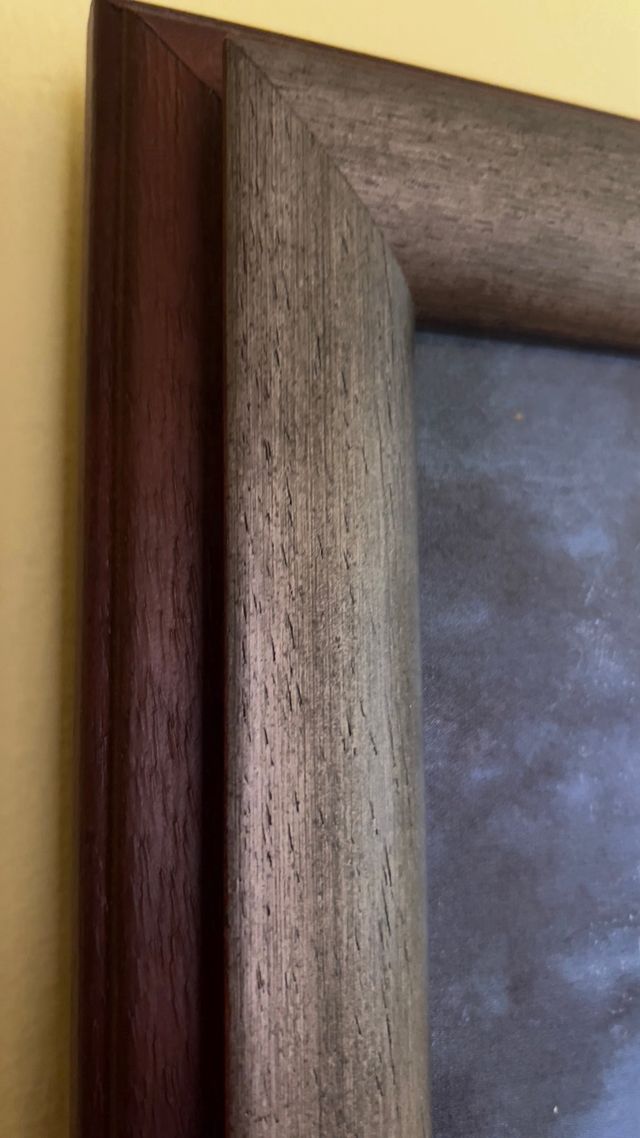 Cuadro grande con marco madera. ¡LIQUIDACIÓN!