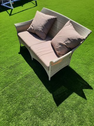 Sofá y mesa Dedon - Exterior