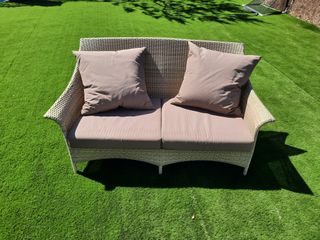 Sofá y mesa Dedon - Exterior