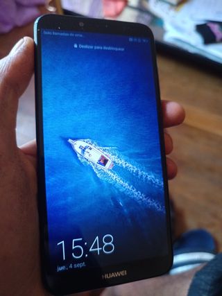 Huawei móvil negro