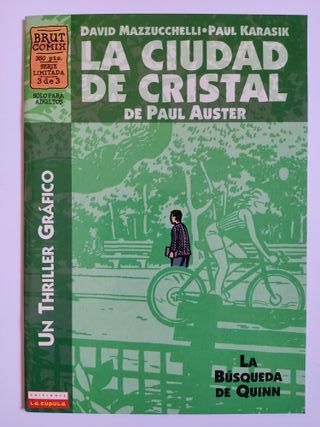 Cómic La ciudad de cristal (COMPLETA)