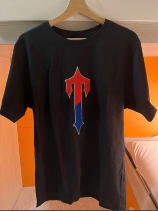 completo Trapstar estivo nera/rossa