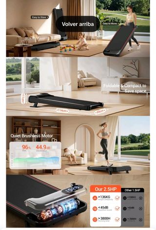 Cinta correr plegable