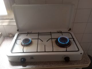 Cocina de gas 2 fuegos