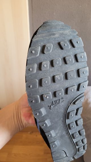 Zapatillas Nike retro negras-azules