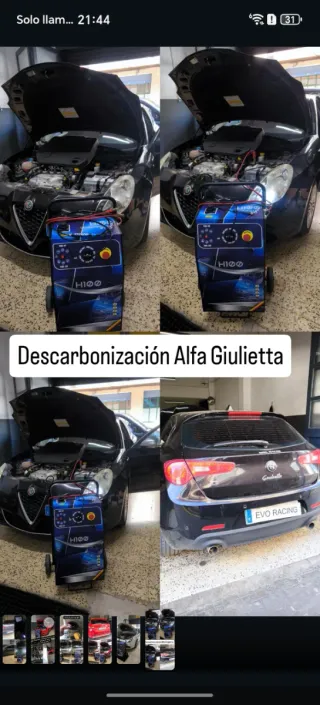 Descarbonización de motor dièsel y gasolina
