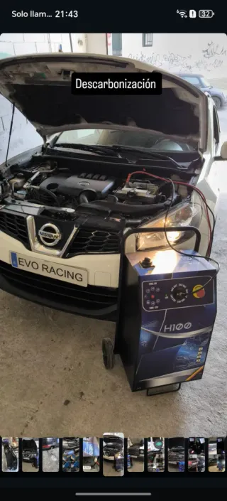 Descarbonización de motor dièsel y gasolina