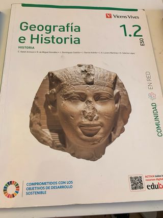 GEOGRAFIA E HISTORIA 1 (1.1-1.2)(COMUNIDAD EN RED