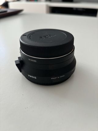 Adaptador Sigma Canon a Sony