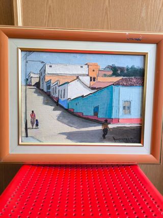 Lote de 7 cuadros varios.